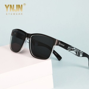 Nové stylové sluneční brýle s polarizovanou chromatickou vrstvou pro muže a ženy, dvoubarevné velkoobchodní sluneční brýle518