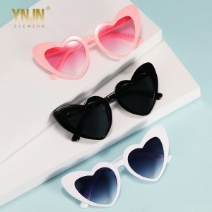 Stylové a trendy sluneční brýle ve tvaru srdce pro muže i ženy8806