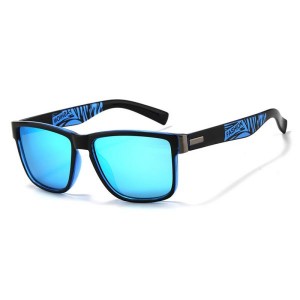 Noi ochelari de soare eleganti cu acoperire cromatică polarizată pentru bărbați și femei, ochelari de soare bicolori cu ridicata518