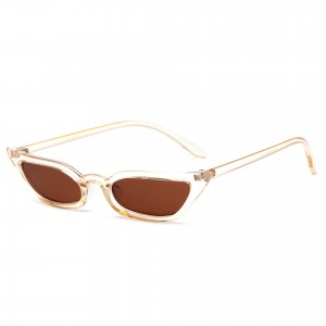 Cat eye small frame toad sunglasses