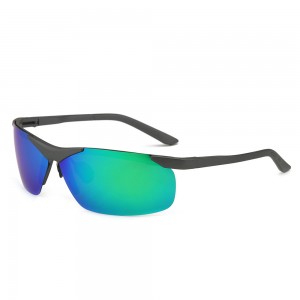 Color polarized men’s cycling sunglasses