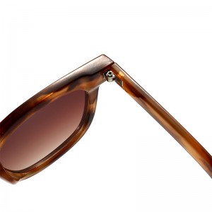 Tortoiseshell trendy custom women sunglasses