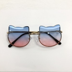 Metallische Sonnenbrille für Kinderkatzen