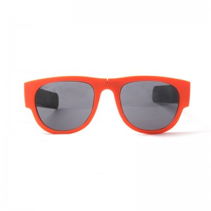 Foldable bracelet style beach sunglasses