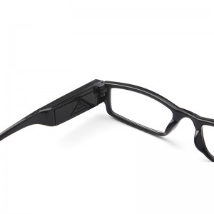 Okulary do czytania LED z kwadratową ramką