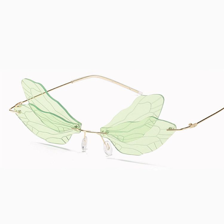 Rimless butterfly party sunglasses (3)