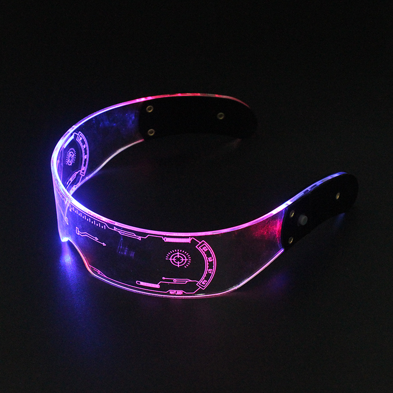 One of Hottest for Personalized Party Sunglasses - Cool tech nightclub party glasses  – Yinfeng