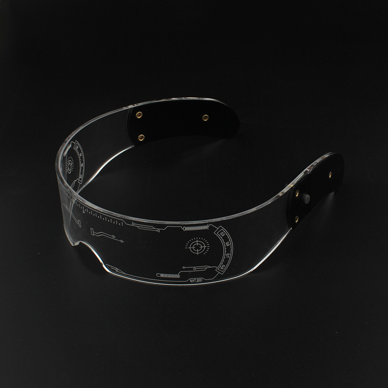 Bottom price Luminous Goggles - Cool tech nightclub party glasses  – Yinfeng