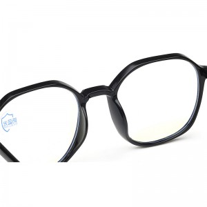 Läpinäkyvä optinen kehys sininen – vaaleat lasit