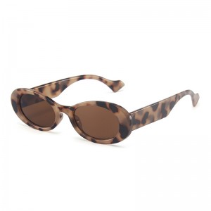 Modische Damen-Sonnenbrille mit ovalem Rahmen