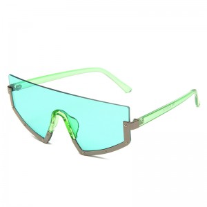 Cheap PriceList for Porlarized Sunglasses - One-piece women half-frame fashion sunglasses  – Yinfeng