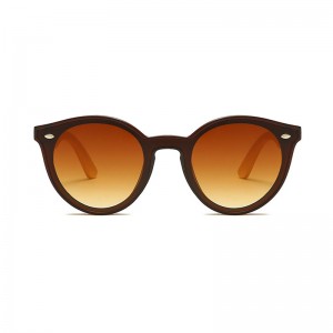 Новые модные деревянные мужские солнцезащитные очки в стиле ретро