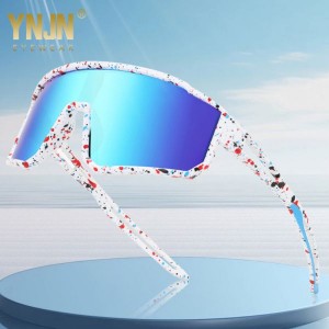 2024 Men’s Sports Sunglasses Computer Mirror Lens Full Coated Polarised Outdoor Cycling Sports Sunglasses