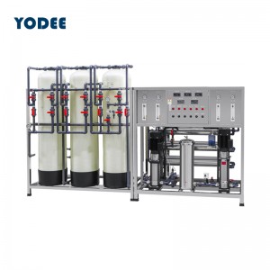 PVC two stage RO system water treatment plant machine