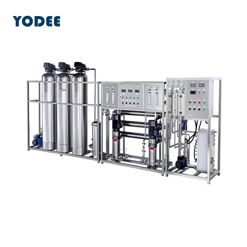 Industrial ro water filter plant with EDI system