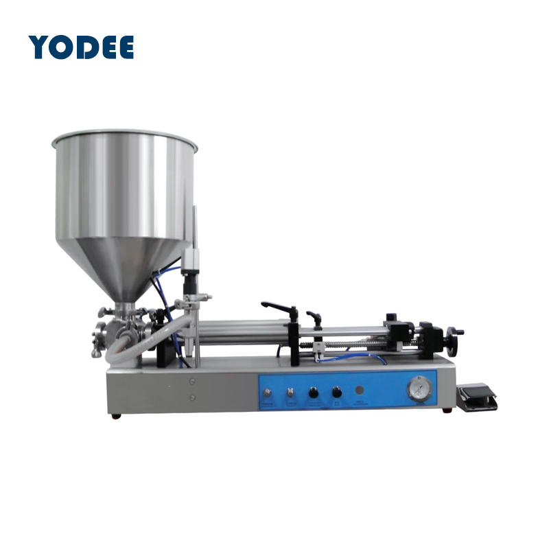 Free sample for Bottle Filling And Labeling Machine - Semi auto pneumatic single head horizontal liquid filling machine – YODEE Featured Image