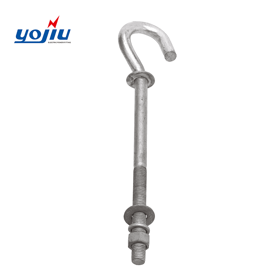 Free sample for Pole Bracket - Hot Galvanizing Steel Hook YJBS Series – Yongjiu