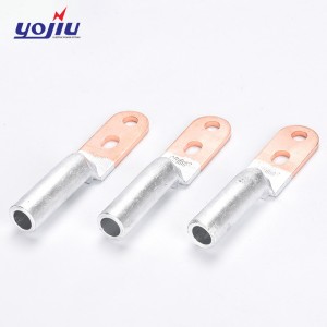China manufactured CASD Series cable termination lug bimetallic cable lugs with two holes