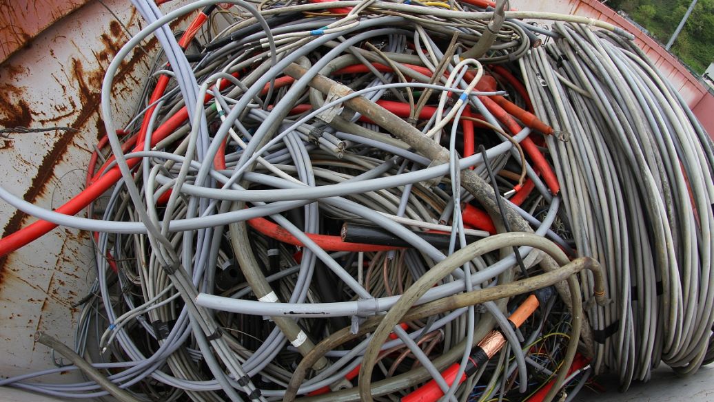 Do you know how to deal with the waste cable?