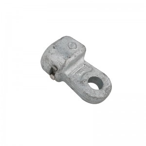 ODM Factory Pole Line Electric Power Fittings Hardware Forged Steel Galvanized Socket Eye Clevis