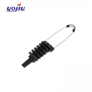 China Cheap price ADSS Opgw Anchor Clamp Outdoor Aerial Plastic Tension Clamp Wedge Fiber Optic Cable Accessories Metal Fitting Dead End Clamp