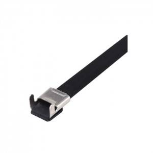 PVC Sprayed Stainless Steel Cable Ties (L Buckle Lock)