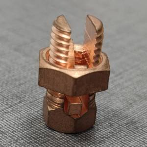 Factory source Copper Split Bolt Connector, Cable Connector for Power Using