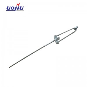 Taas nga kalidad nga Pole Line Hardware Galvanized Bow Type Stay Rod