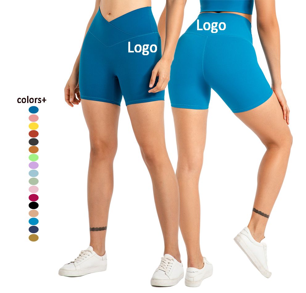 New Design Women Soft Stretchy Yoga Leggings Biker Shorts Featured Image