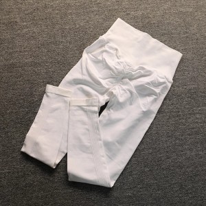 Hot sale high waist tummy control seamless sports scrunch butt leggings