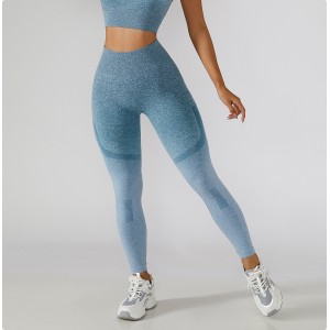 New mesh gym fitness compression push up yoga pants seamless leggings