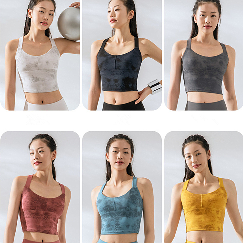 Sports Bra Tops for Women Gym Yoga Crop Top Fitness Push Up