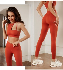 Butter Soft Women’s Yoga Set Tights Leggings Fitness Sport Pants Bra Tops 2pcs Suit