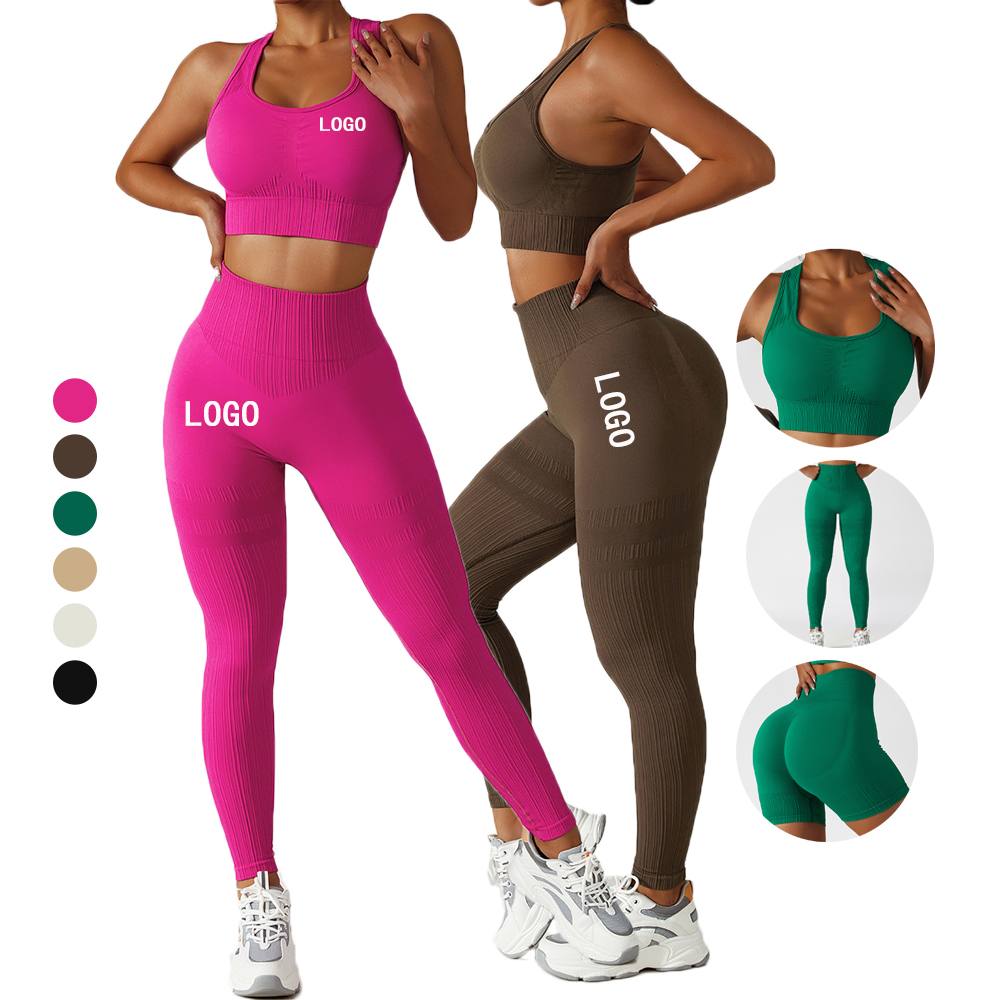Reliable Supplier Long Sleeve Bathing Suit - Women Fitness Clothing Gym Running Leggings Women Fitness Set – Yoke