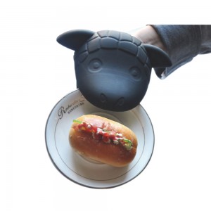 Yongli  Heat Resistant Kids Double Funny Dog Oven Golves