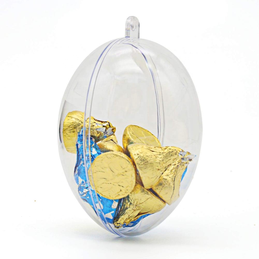 New Fasionbale Design Ornament Clear Easter Egg Plastic Egg Featured Image