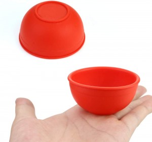 Heat Resistant Snack Bowls Kitchen Silicone Meal Bowls