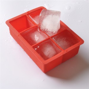 Silicone Sphere Square Ice Cube Molds