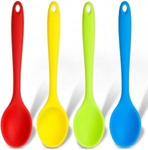 Butter Cake Pastry Small Silicone Spatula Cooking Spoon