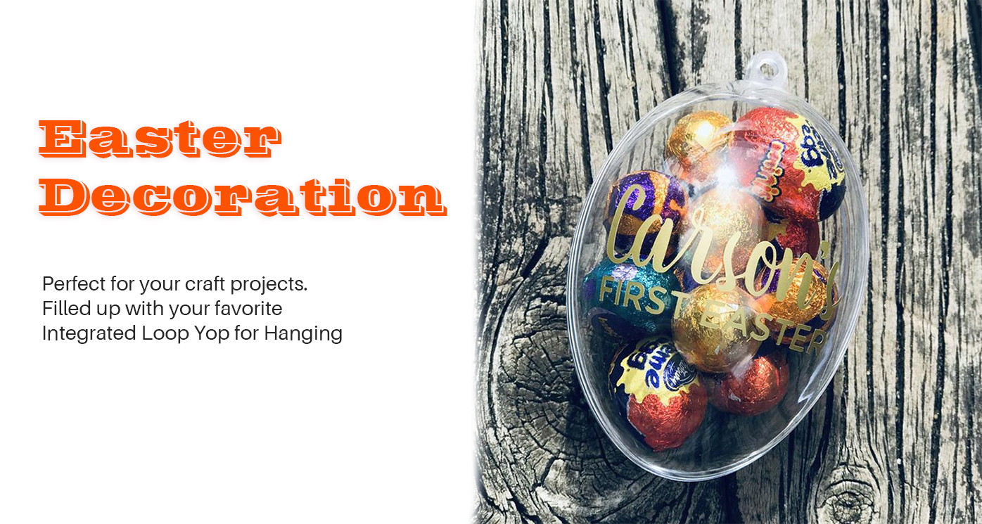 Plastic Easter Eggs For decoration