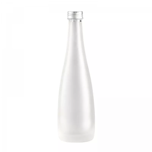 Drink water bottles with custom logo glass water bottle  330ml 500ml 750ml