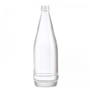 Leakproof Reusable Borosilicate Juice Bottles Glass Water Bottle