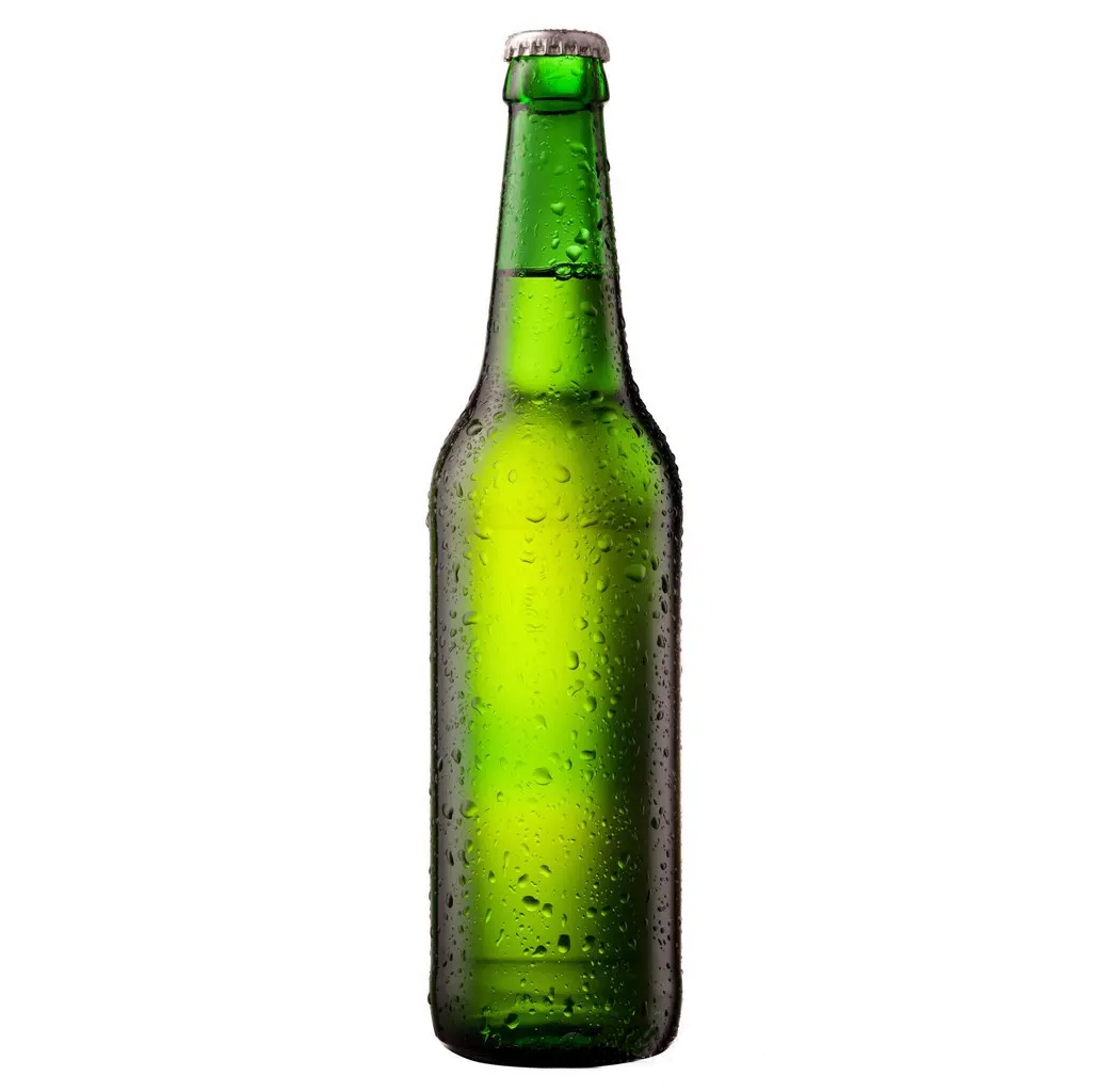350ml (12oz) Bar Top Green Glass Bottle for Beer Featured Image