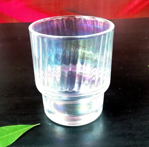 Flower Pot Votive Cup, Glass Mugs
