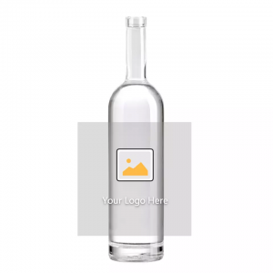500ml Cylinder Shape Wine Glass Bottle