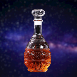 Eco-friendly Crystal whiskey decanter BPA free glass bottle wine decanter