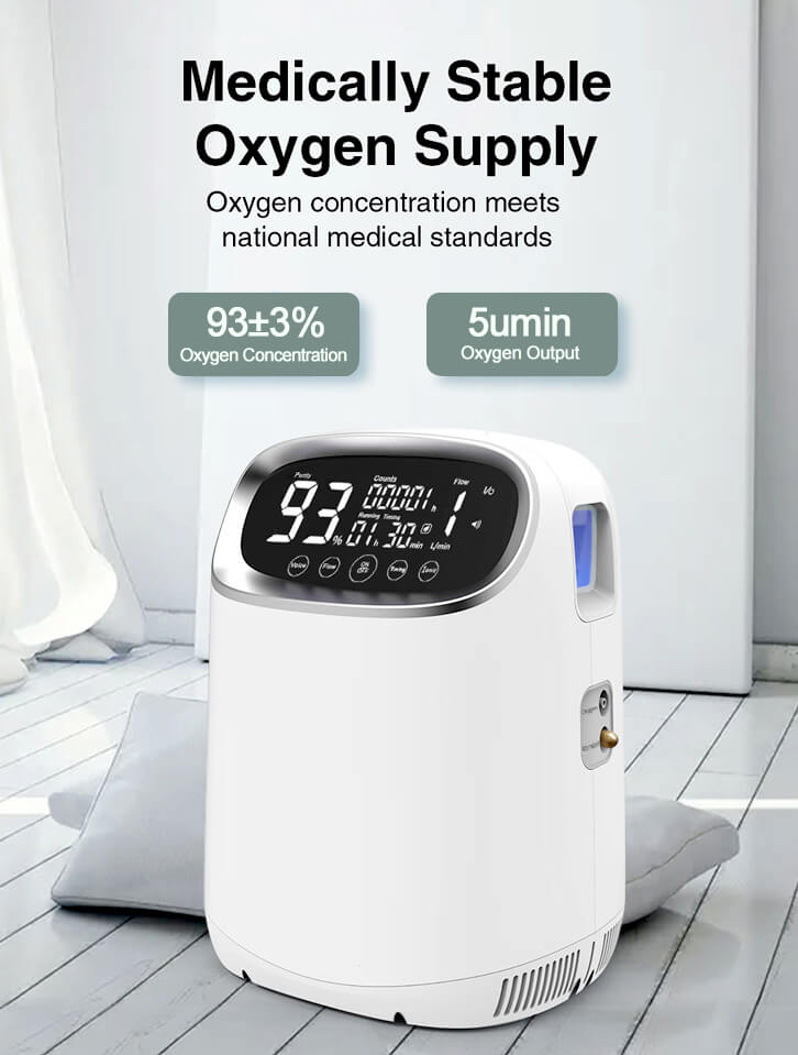 What is the function of oxygen concentrator? For whom?