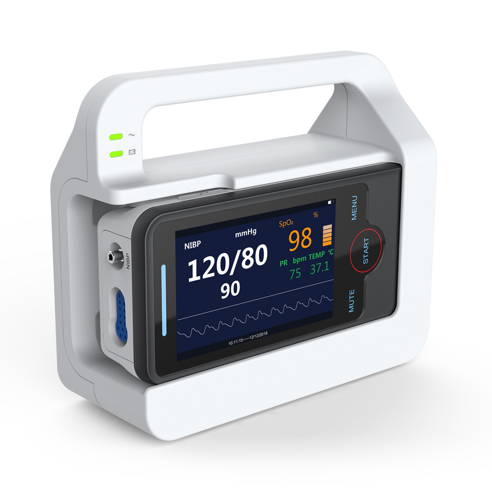 Nibp Spo2 Etco2 Portable Patient Sign Monitors