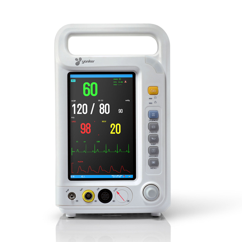 Yonker Yk-800c Independent Nibp Spo2 Etco2 Portable Patient Monitor