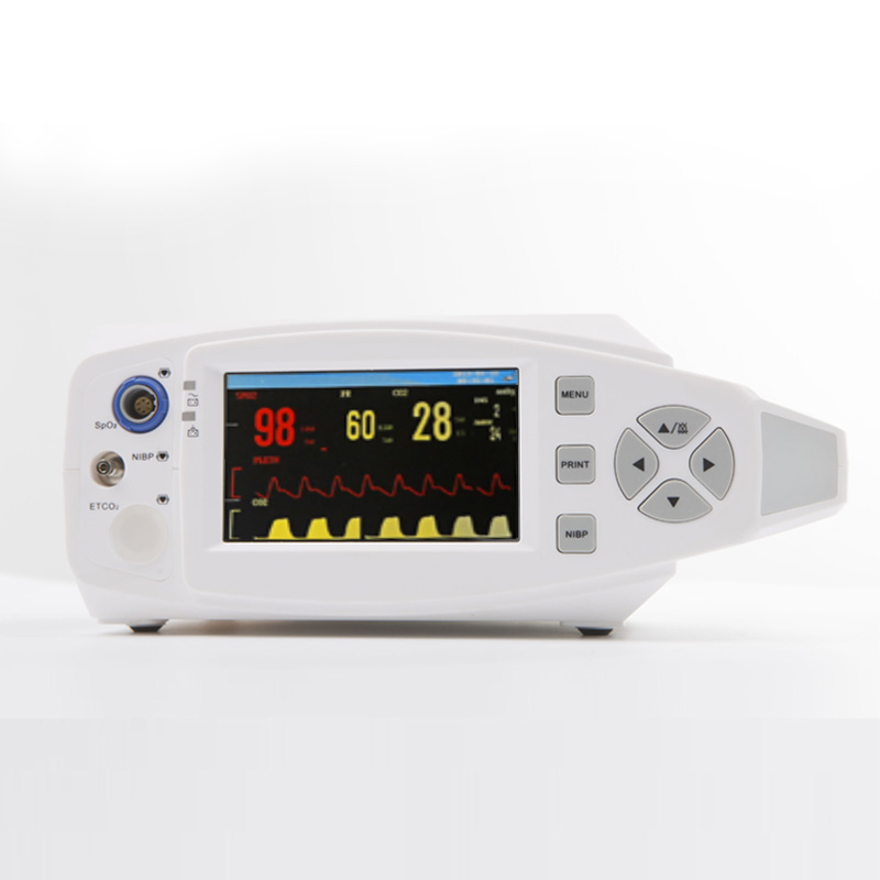 Yonker YK-810c Spo2 Nibp Etco2 Ambulance Hospital Vital Sign Monitor Machine
